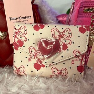 Luv Betsey By Betsey Johnson Flap Cherry Bow Wallet